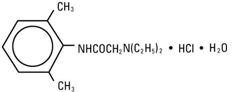 Lidocaine Hydrochloride Formula