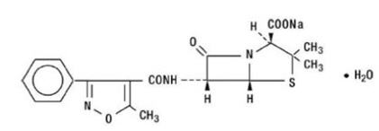 oxacillin-sodium-chemical-structure