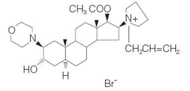Rocuronium Bromide Structural Formula
