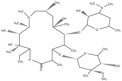 Azithromycin Structural Formula