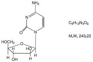 structural formula cytarabine injection