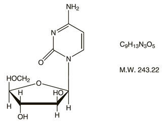 structural formula cytarabine injection