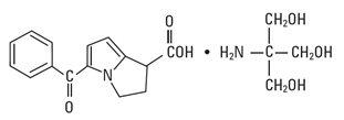 structural formula ketorolac tromethamine