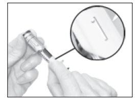 1. Remove green tamper evident band in a clockwise motion.